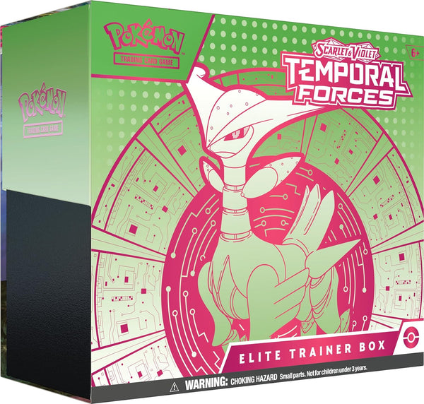 Pokémon TCG: Scarlet & Violet—Temporal Forces Elite Trainer Box - SportsnToys