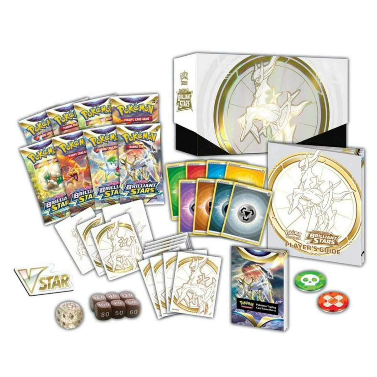 Pokemon Cards: SAS9 Brilliant Stars Elite Trainer Box