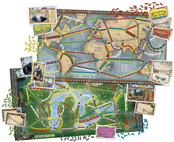 Ticket to Ride Rails & Sails Board Game - SportsnToys