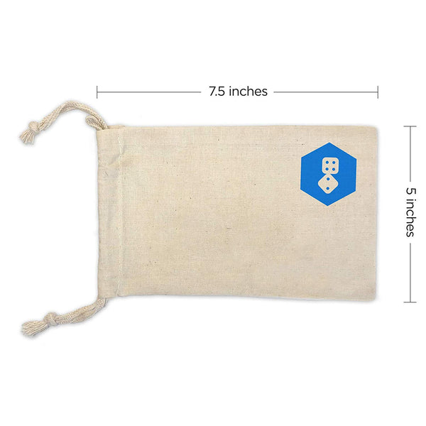 Catan 5th Edition Board Game with Catan 5-6 Player Extension Bundle | Includes Convenient Drawstring Storage Bag with Game Players Logo Printed - SportsnToys