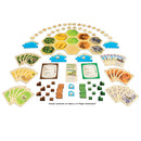 Catan 5th Edition Board Game with Catan 5-6 Player Extension Bundle | Includes Convenient Drawstring Storage Bag with Game Players Logo Printed - SportsnToys