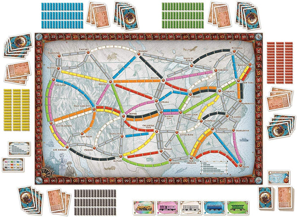 Ticket to Ride Board Game - SportsnToys