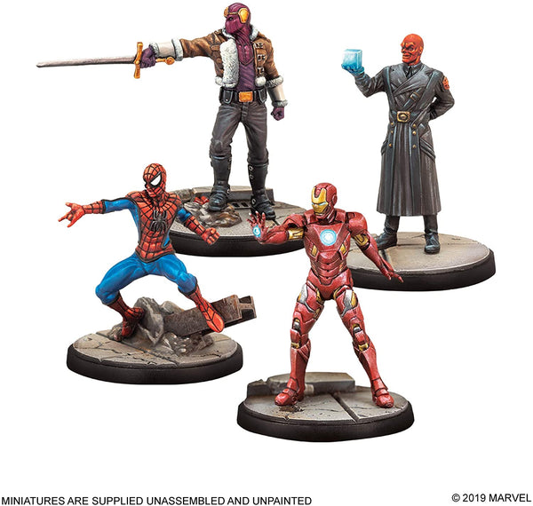 Atomic Mass CP01en Marvel Crisis Protocol Core Game - SportsnToys