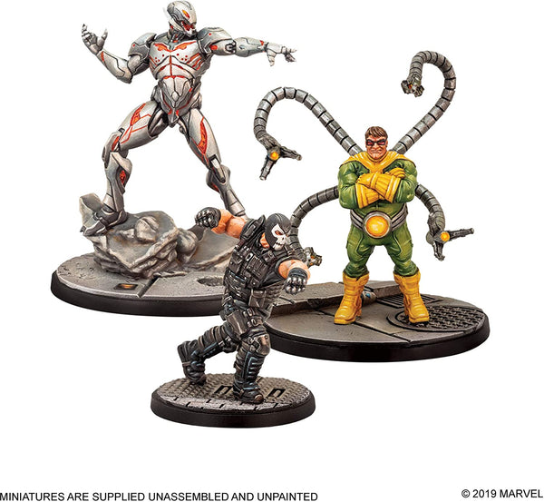 Atomic Mass CP01en Marvel Crisis Protocol Core Game - SportsnToys