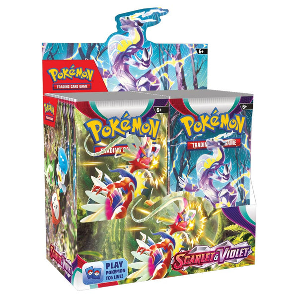 Pokemon TCG: Scarlet & Violet: Booster Display - SportsnToys