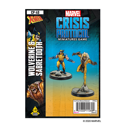 Fantasy Flight Games Marvel: Crisis Protocol: Wolverine and Sabretooth Character Pack - SportsnToys