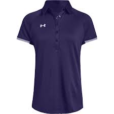 Women's UA Rival Polo - Purple - SportsnToys