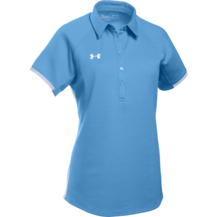 Under Armour Women's Rival Polo - Carolina Blue - SportsnToys