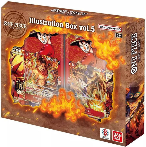 One Piece TCG: Illustration Box Vol. 5 (IB-05) - 4 Packs, Promos