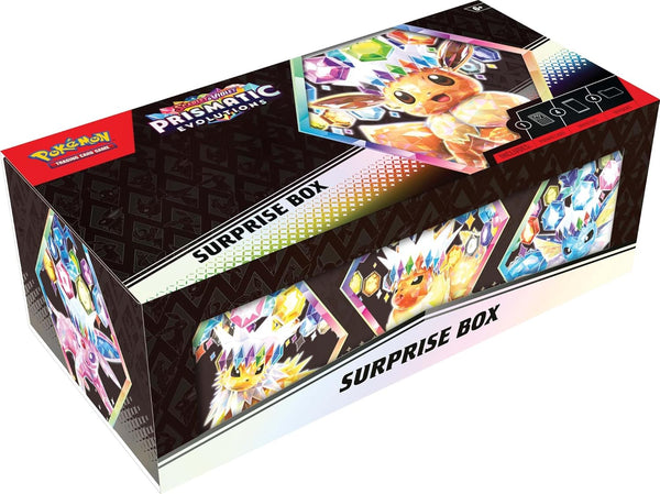 Pokemon TCG Scarlet & Violet 8.5 Prismatic Evolutions Surprise Box - SportsnToys