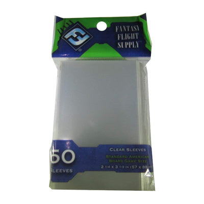 Fantasy Flight Games 500 Standard American Board Game Size Sleeves - 10 Packs + Box - Usa - Ffs03 57 X 89 - SportsnToys