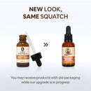 Dr. Squatch Beard Oil Sandalwood Bourbon – Beard Conditioning Oil Made with Organic Sandalwood, Myrrh, Grapefruit Scent – Manly Conditioner for Beards and Mustaches - SportsnToys