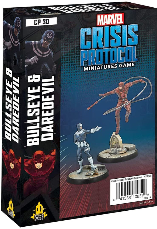 Atomic Mass Games Marvel Crisis Protocol: Bullseye and Daredevil Pack - SportsnToys