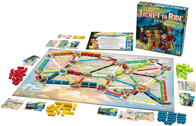 Ticket to Ride First Journey Board Game - SportsnToys