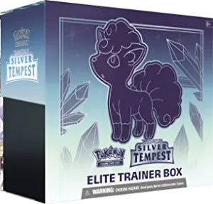 Pokémon TCG: Sword & Shield Silver Tempest Elite Trainer Box - SportsnToys
