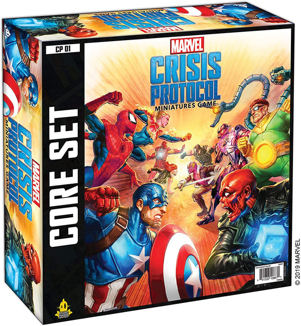 Atomic Mass CP01en Marvel Crisis Protocol Core Game - SportsnToys