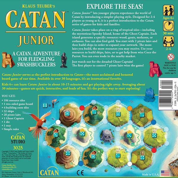 CATAN Junior Board Game - SportsnToys