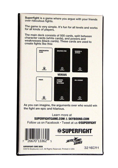 Superfight Skybound’s Card Game: The 500-Card Core Deck - SportsnToys