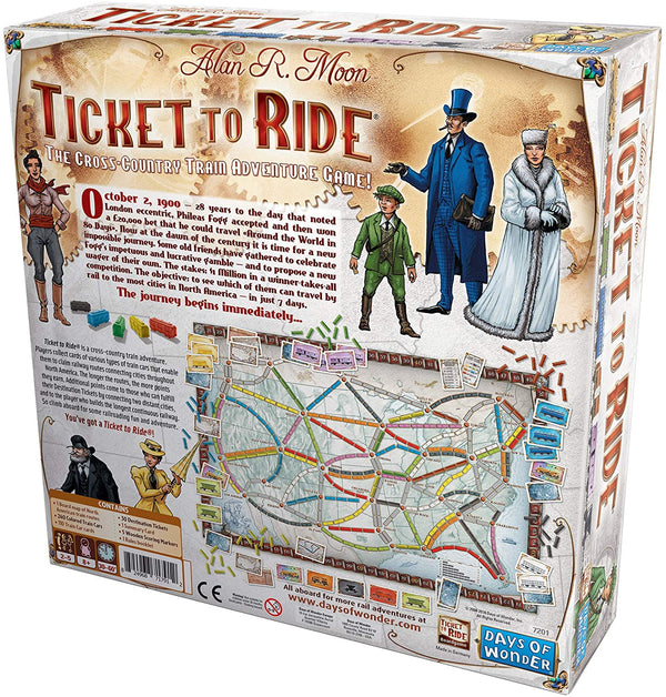 Ticket to Ride Board Game - SportsnToys