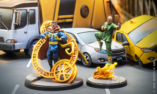Atomic Mass Games Marvel: Crisis Protocol - Dr. Strange and Wong Character Pack - SportsnToys
